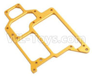 HSP 94188 spare parts-188065-04 Compact Aluminum Radio,Fuel Tank Tray-Golden,Upgrade HSP 94188 RC Car Truck Parts,Upgrade HSP 1:10 RC Truck Spare parts Accessories,HSP 94188 Upgrade Parts